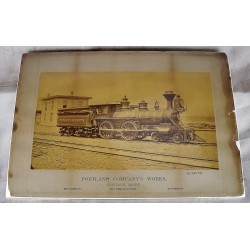 Alfred Steam Engine : Portland Company Works, Portland, Maine (Albumen Photograph)